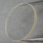 50 μm micro-nozzle in a sapphire disc