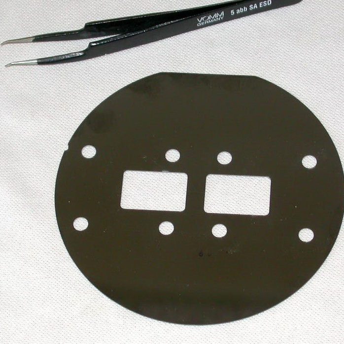 Our infrared fiber lasers can create irregular features in a silicon wafer with knife-edge quality