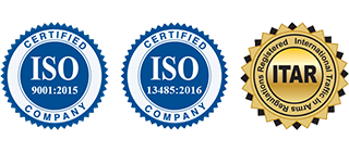 PMF is ISO 9001: 2015 and ITAR registeredISO 13485: 2016 certified &